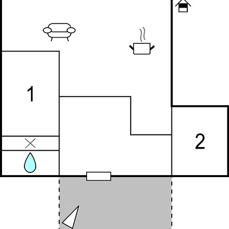 Cozy Apartment In Novi Vinodolski With Kitchen Apartment *